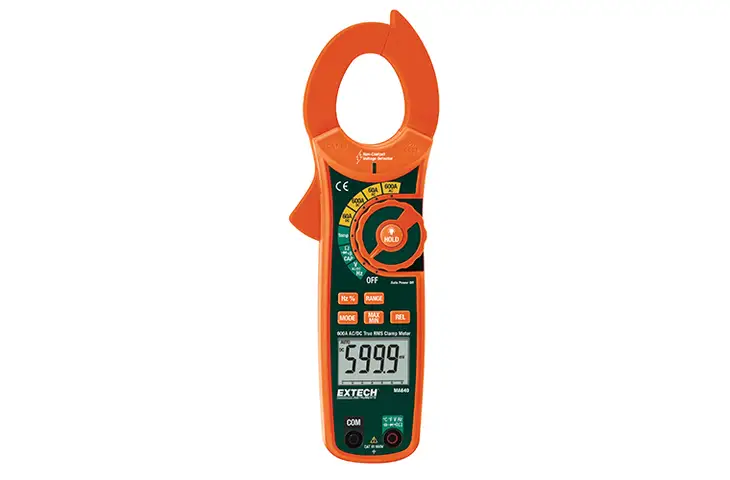 Extech Instruments Clamp Meter, 600A - view 3